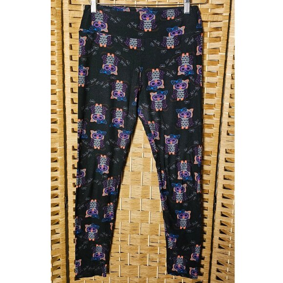 LuLaroe Owl Leggings OS - Picture 3 of 3